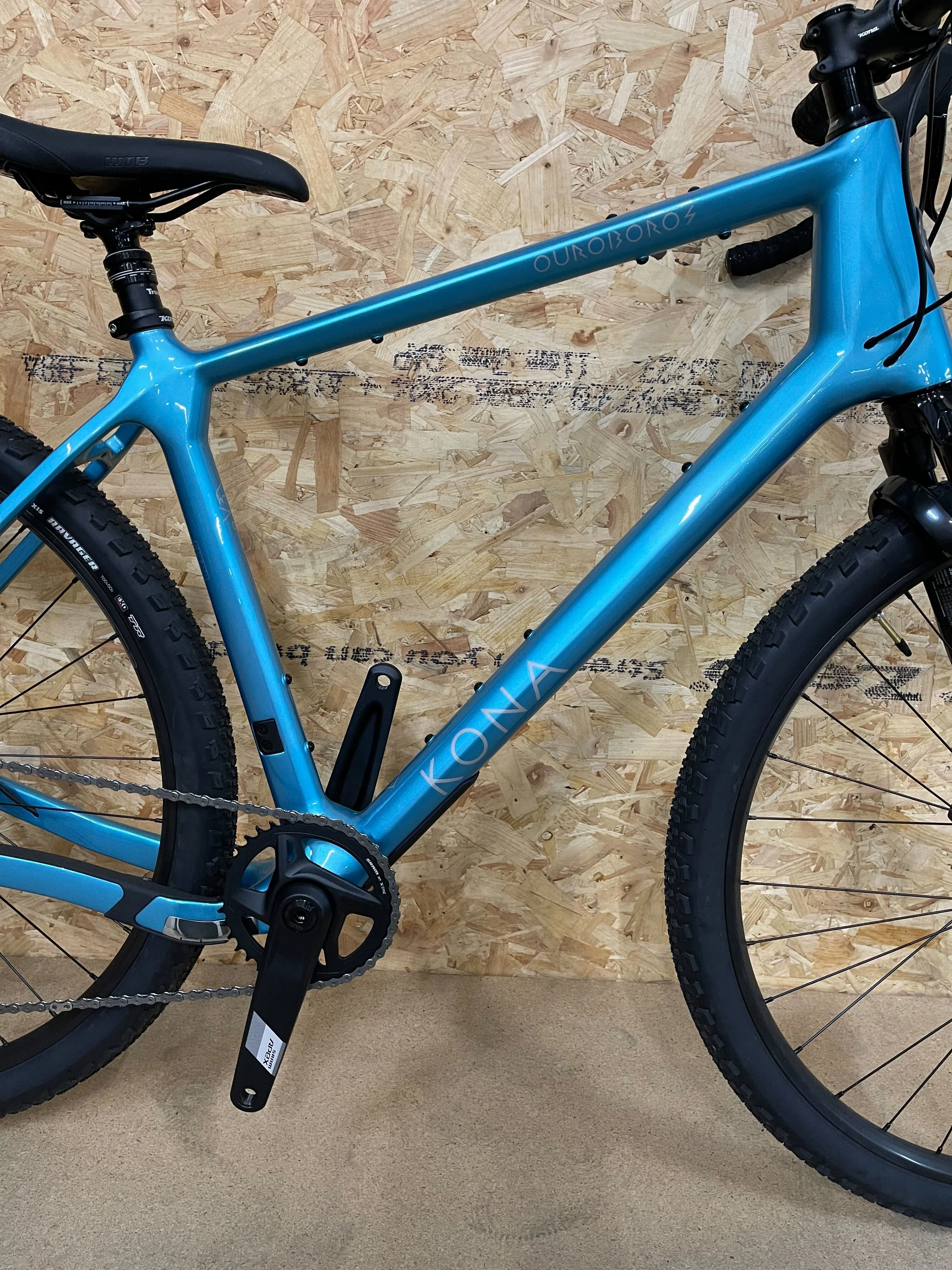 2026 Kona Ouroboros CR - 56cm - Blue | Ex Demo w/ Suspension Fork - Image 4