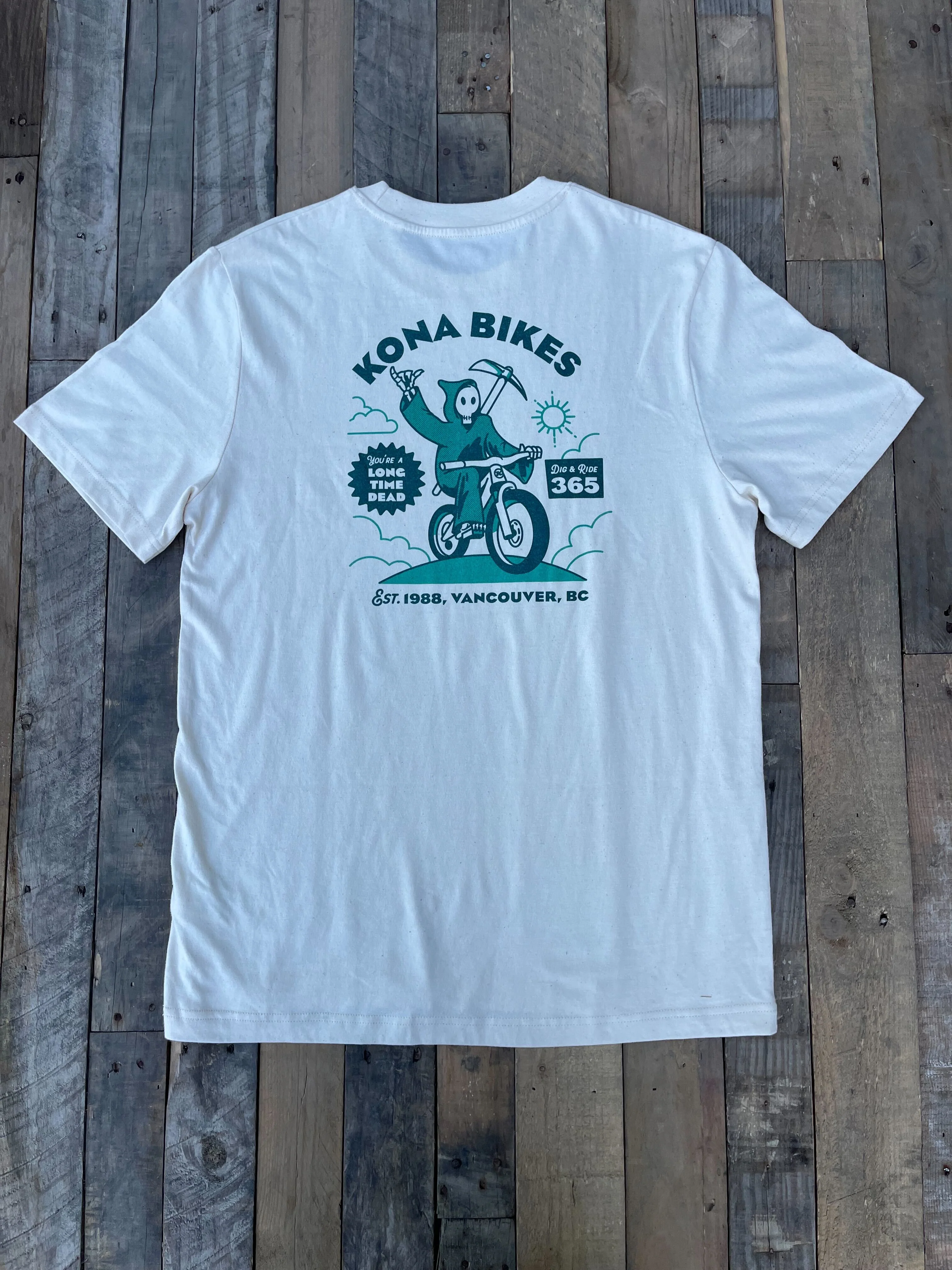 Kona Long Time Dead (LTD) Tee - Beige - Image 3